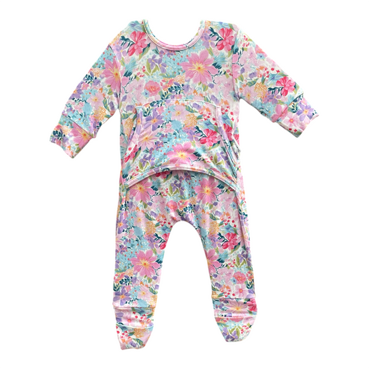 Stretchaboo Blooming Lovely Bamboo Baby Grow - Stretchaboo