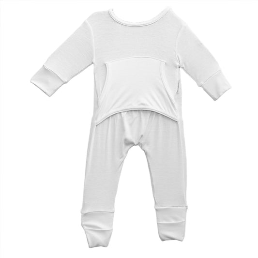 Stretchaboo Lightning White Baby Grow - Stretchaboo