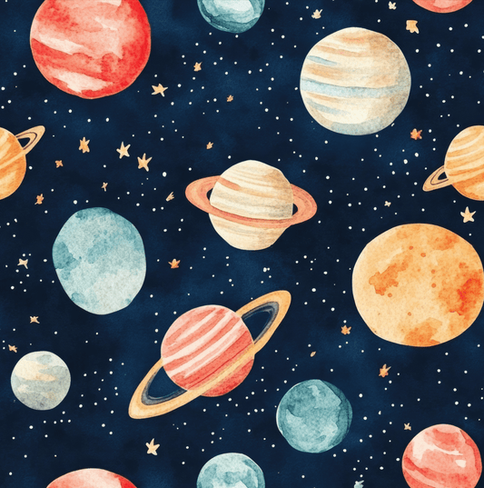 Stretchaboo Space Oddities Bamboo Baby Grow - Stretchaboo