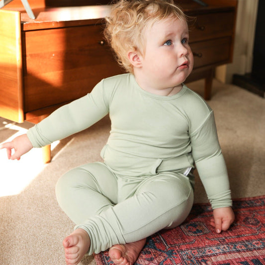 Stretchaboo Wise Old Green Baby Grow - Stretchaboo