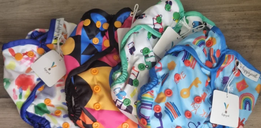 Baby grows that fit reusable cloth nappies - Stretchaboo
