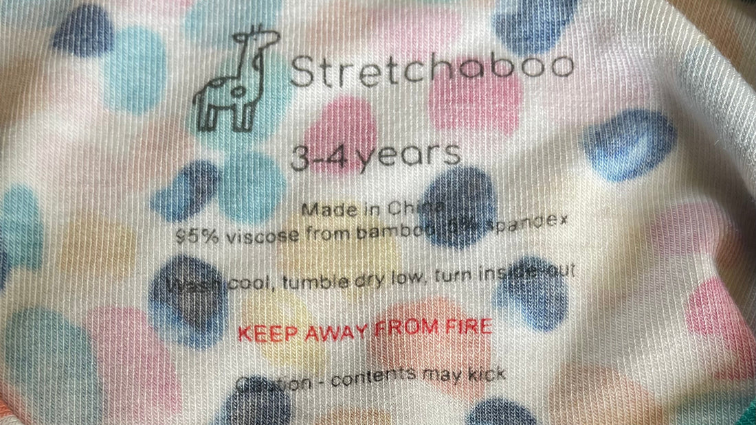 Our baby grows have no internal labels - Stretchaboo