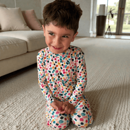 Stretchaboo Absolutely Dotty Bamboo Baby Grow - Stretchaboo
