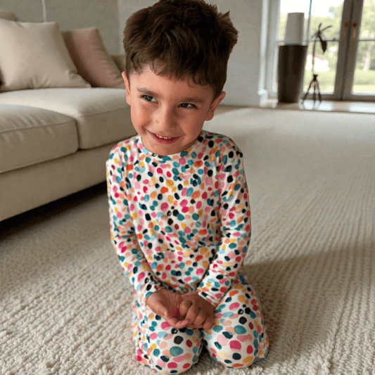 Stretchaboo Absolutely Dotty Bamboo Baby Grow - Stretchaboo
