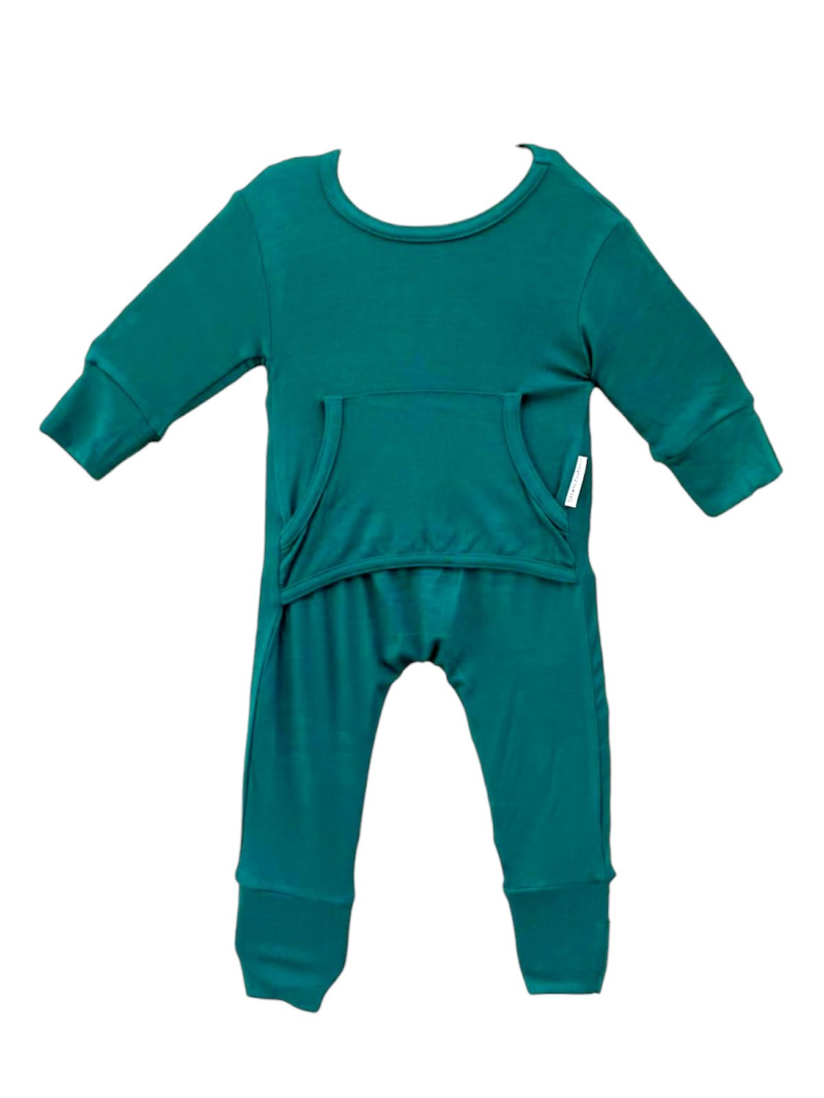 Stretchaboo Baize Green Bamboo Baby Grow - Stretchaboo