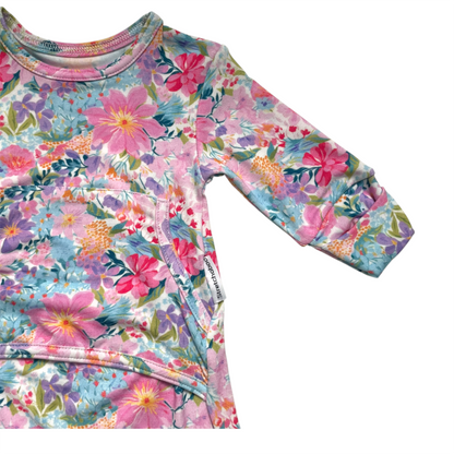 Stretchaboo Blooming Lovely Bamboo Baby Grow - Stretchaboo