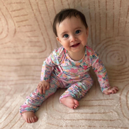 Stretchaboo Blooming Lovely Bamboo Baby Grow - Stretchaboo