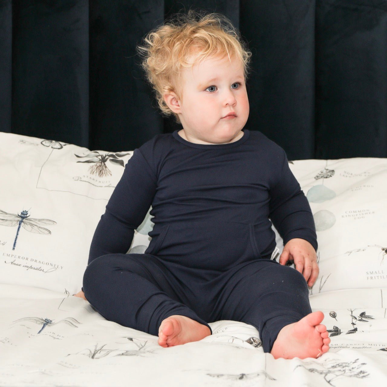 Stretchaboo Bobby Blue Baby Grow - Stretchaboo