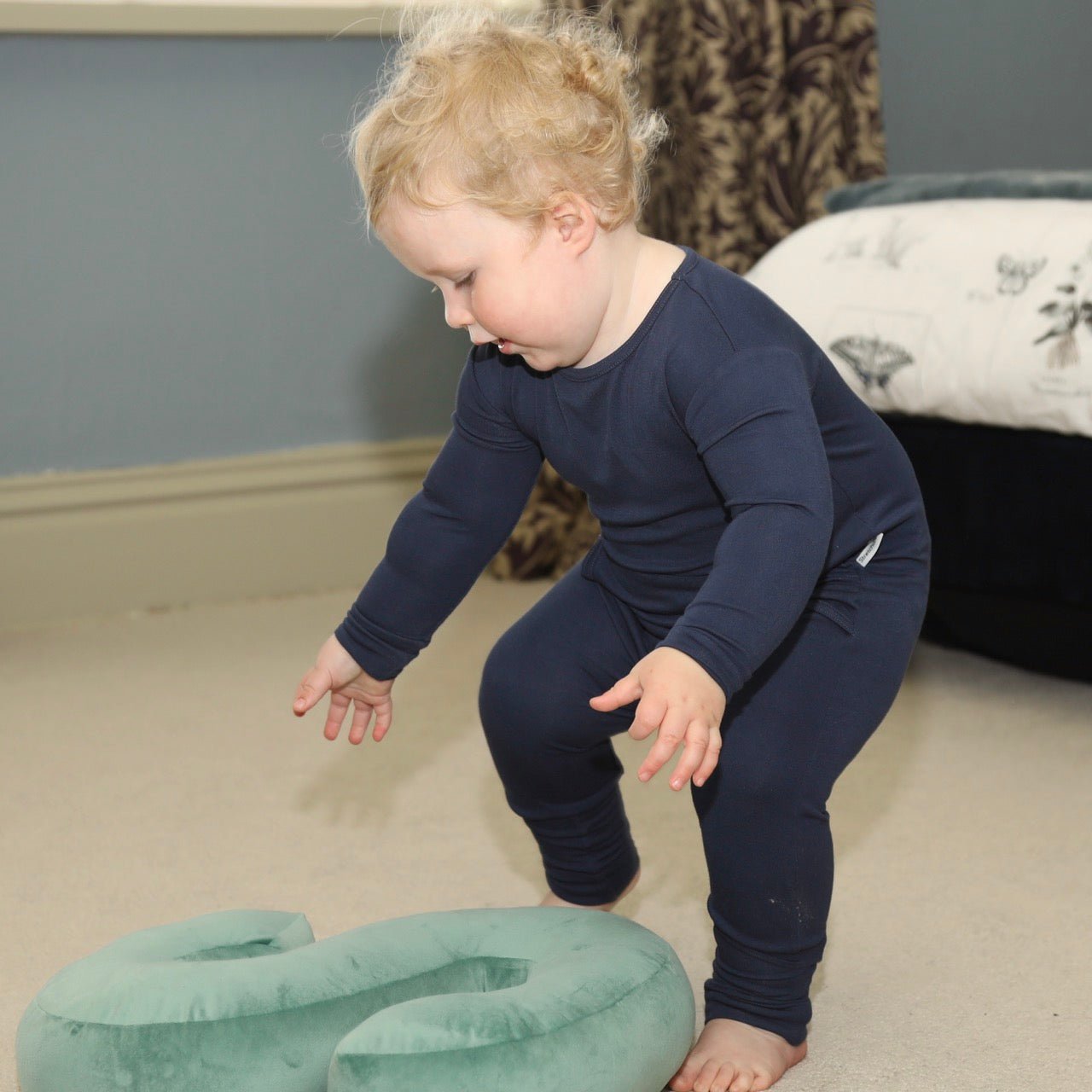 Stretchaboo Bobby Blue Baby Grow - Stretchaboo