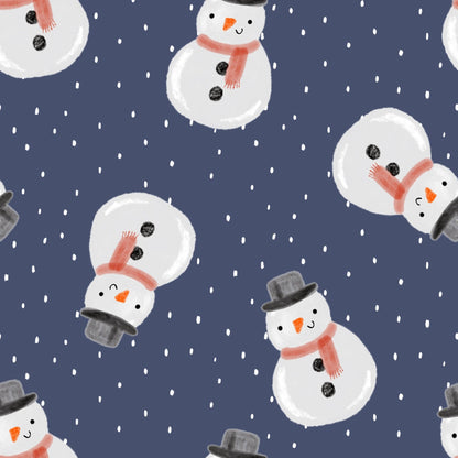 Stretchaboo First Christmas Snowman Bamboo Baby Grow - Stretchaboo