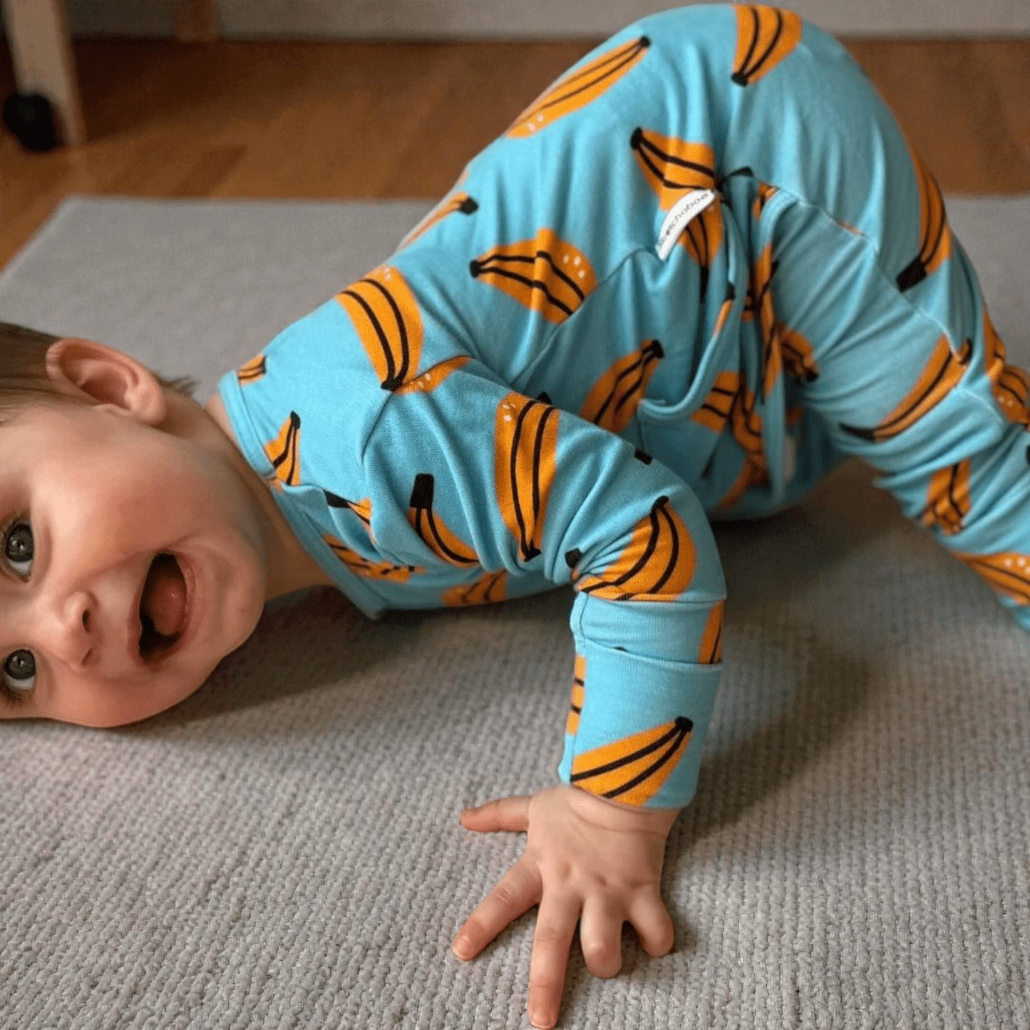 Stretchaboo Go Bananas Bamboo Baby Grow - Stretchaboo