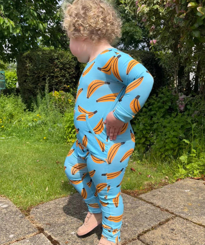 Stretchaboo Go Bananas Bamboo Baby Grow - Stretchaboo