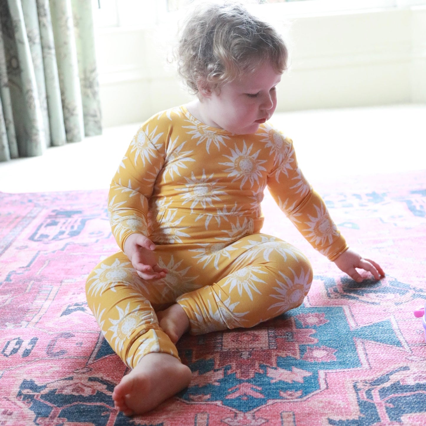 Stretchaboo Here Come the Suns Bamboo Baby Grow - Stretchaboo