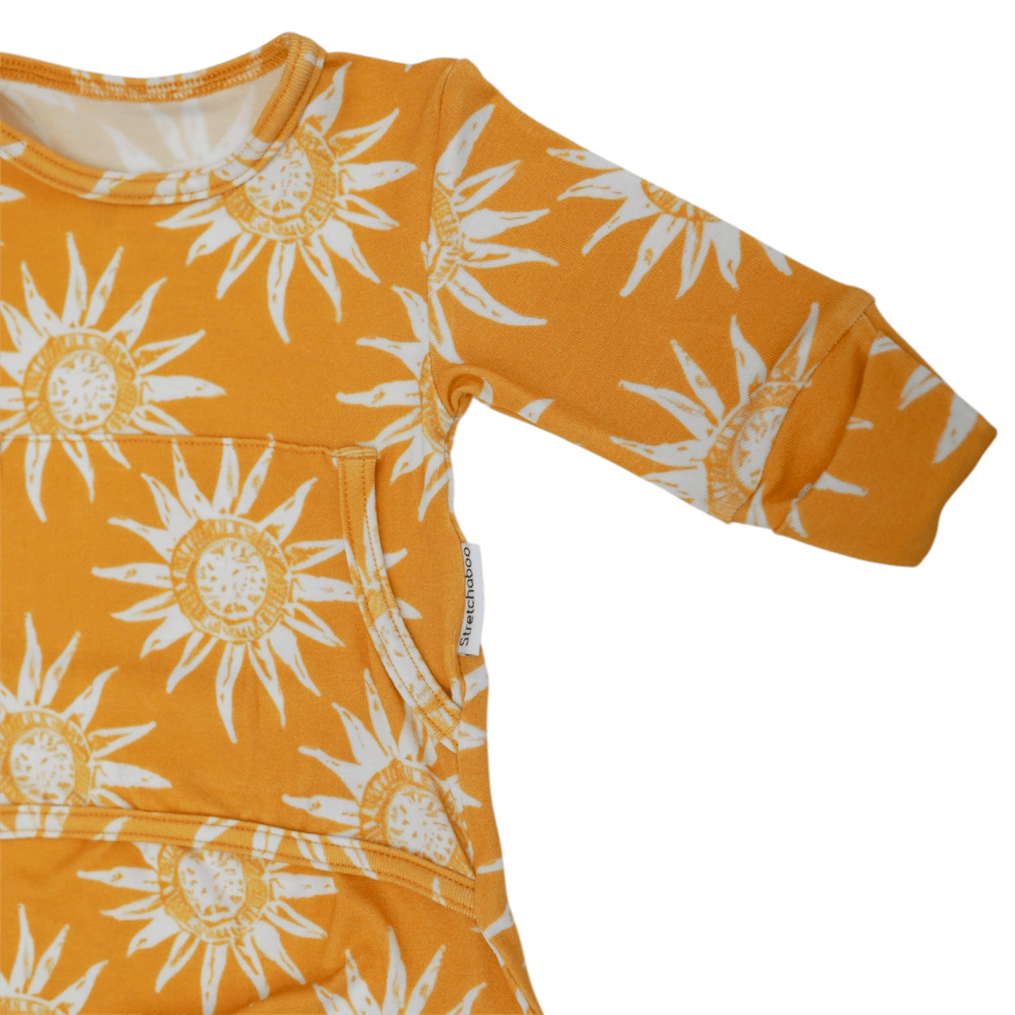 Stretchaboo Here Come the Suns Bamboo Baby Grow - Stretchaboo