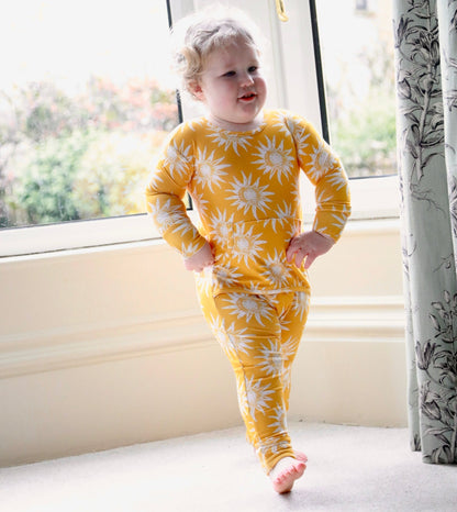 Stretchaboo Here Come the Suns Bamboo Baby Grow - Stretchaboo