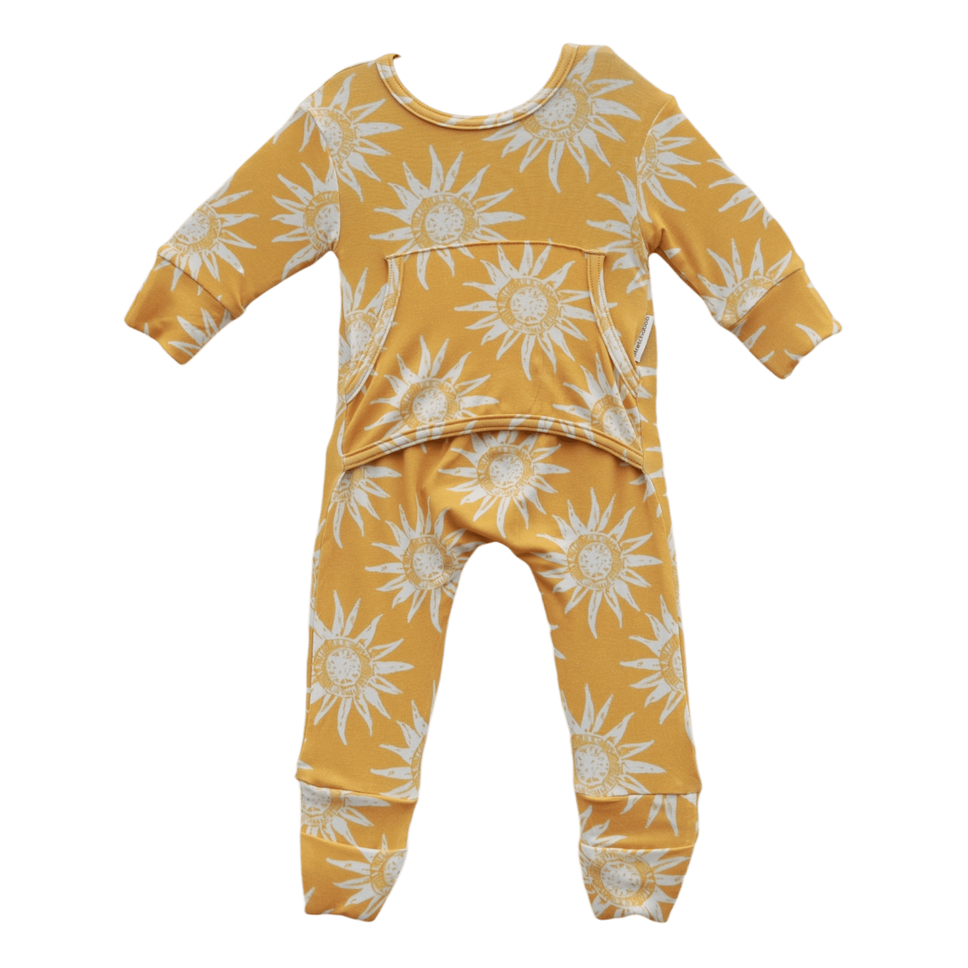 Stretchaboo Here Come the Suns Bamboo Baby Grow - Stretchaboo