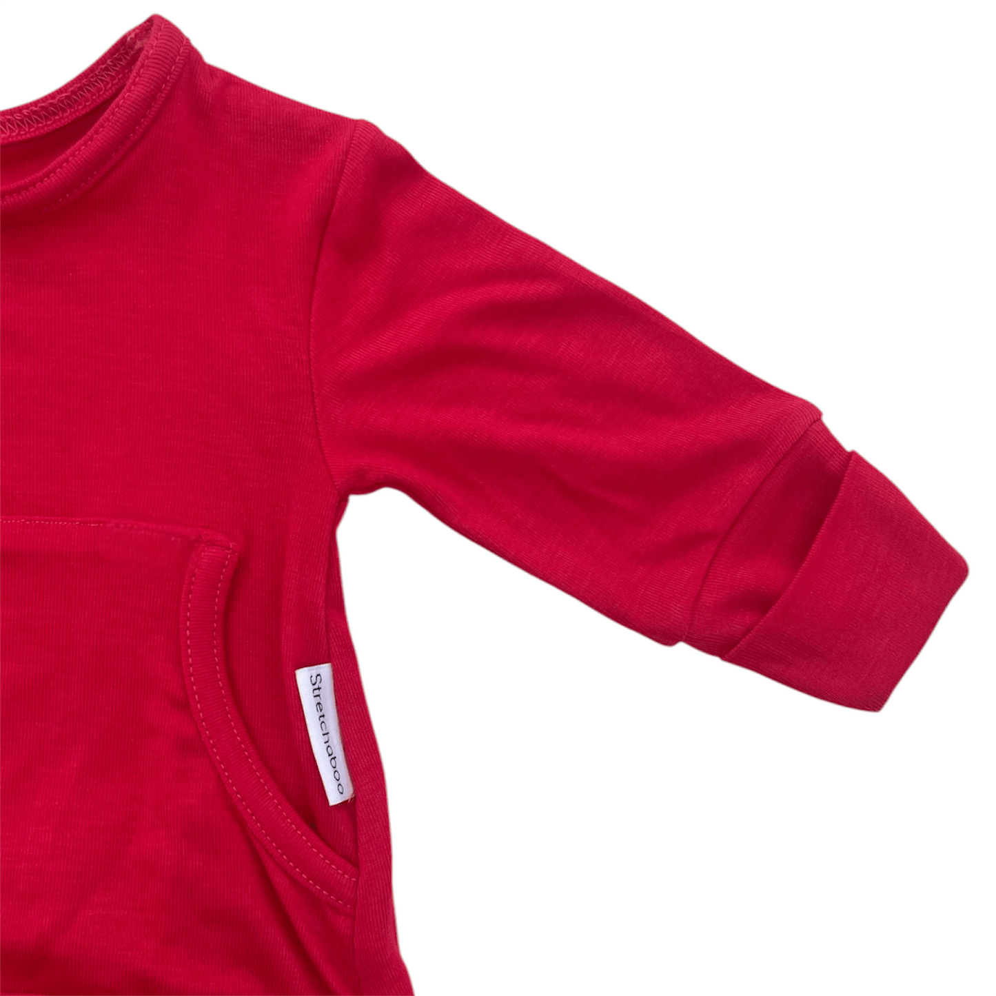 Stretchaboo Jelly Red Bamboo Baby Grow - Stretchaboo