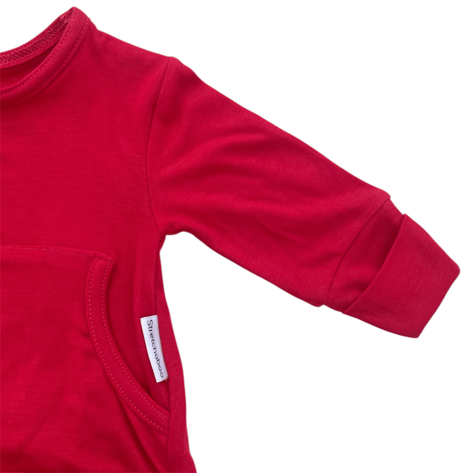 Stretchaboo Jelly Red Bamboo Baby Grow - Stretchaboo