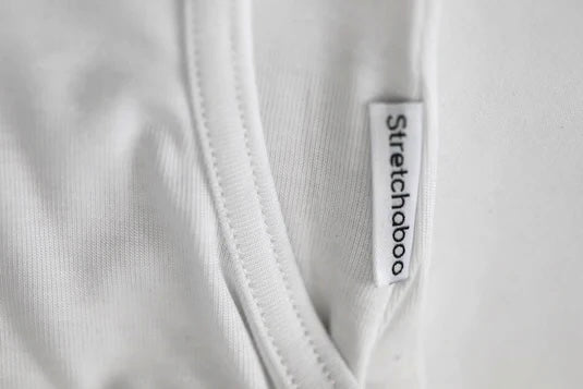 Stretchaboo Lightning White Bamboo Baby Grow - Stretchaboo