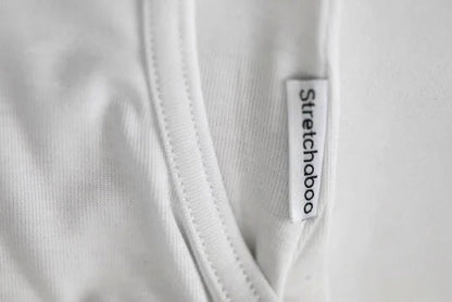 Stretchaboo Lightning White Bamboo Baby Grow - Stretchaboo