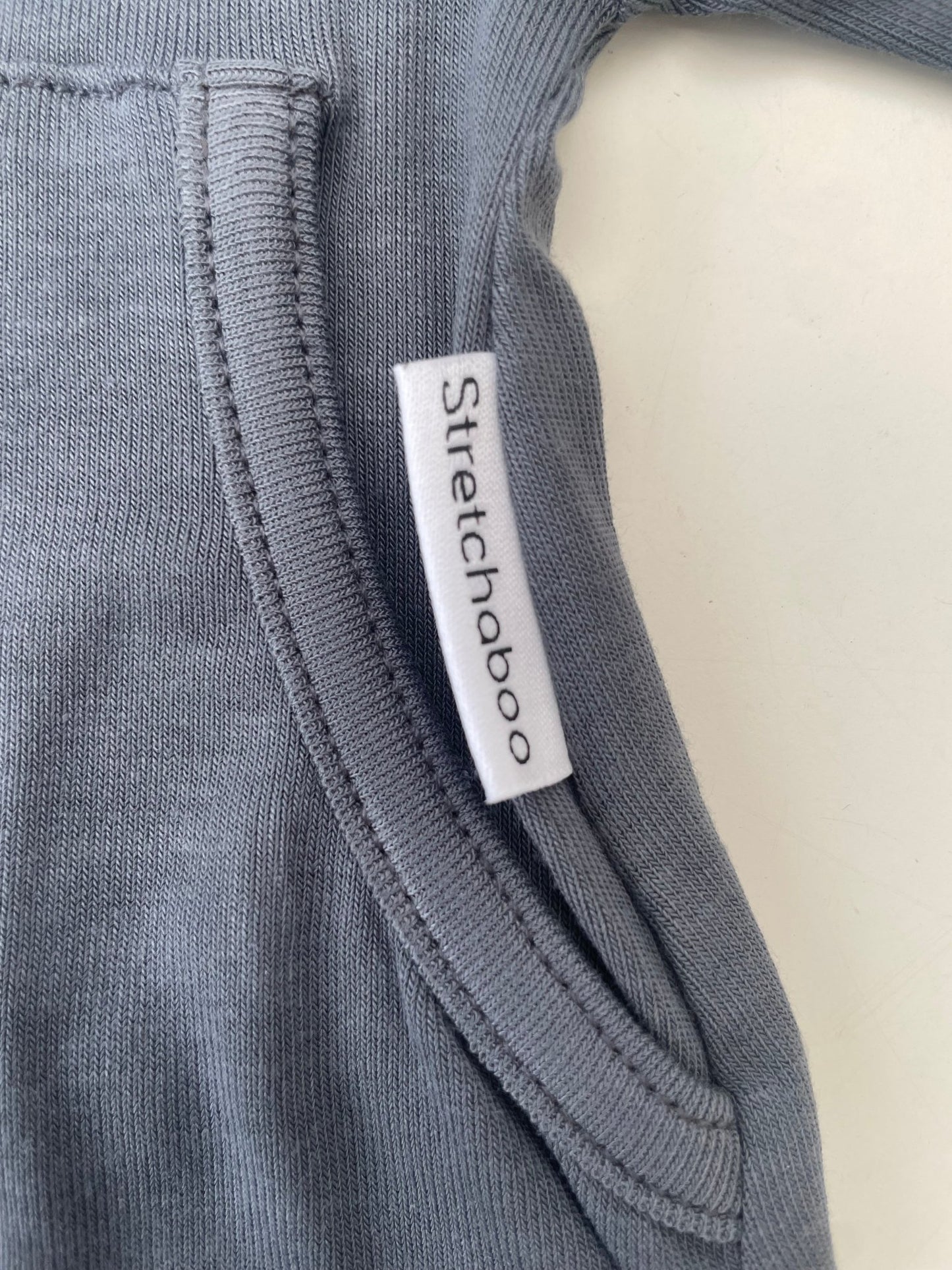 Stretchaboo Slate Grey Bamboo Baby Grow - Stretchaboo