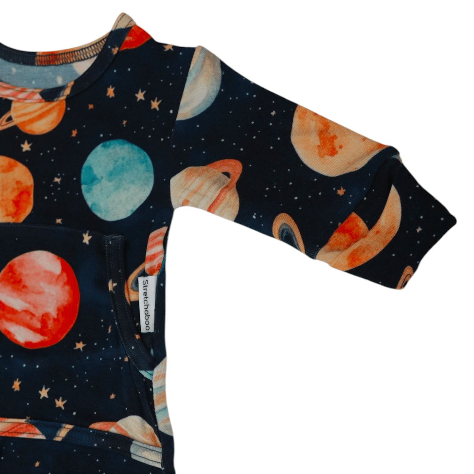 Stretchaboo Space Oddities Bamboo Baby Grow - Stretchaboo