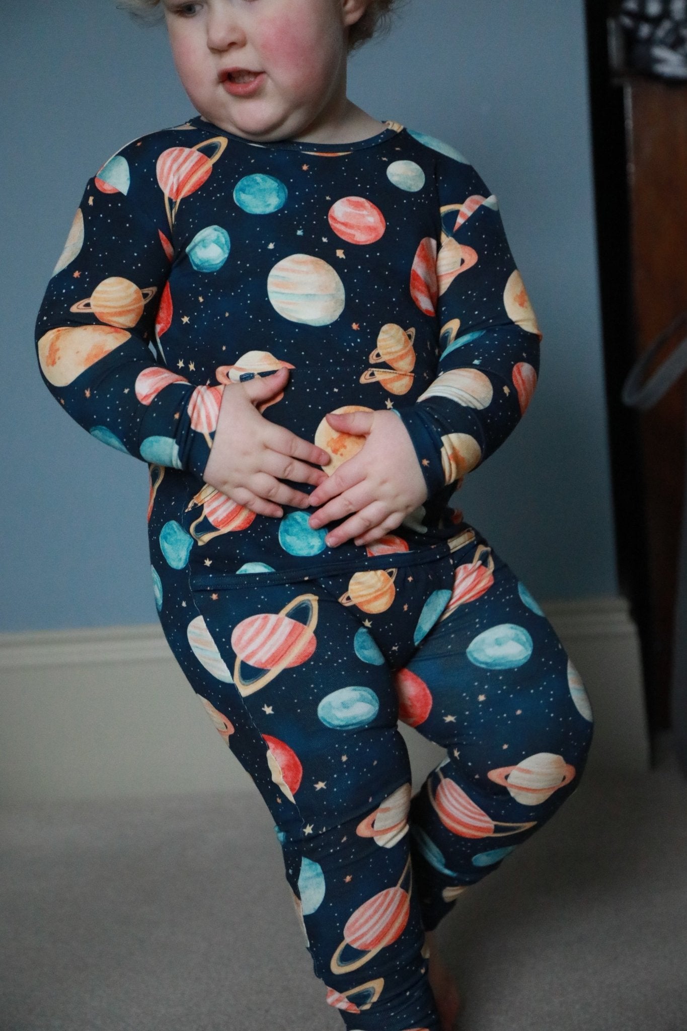 Stretchaboo Space Oddities Bamboo Baby Grow - Stretchaboo