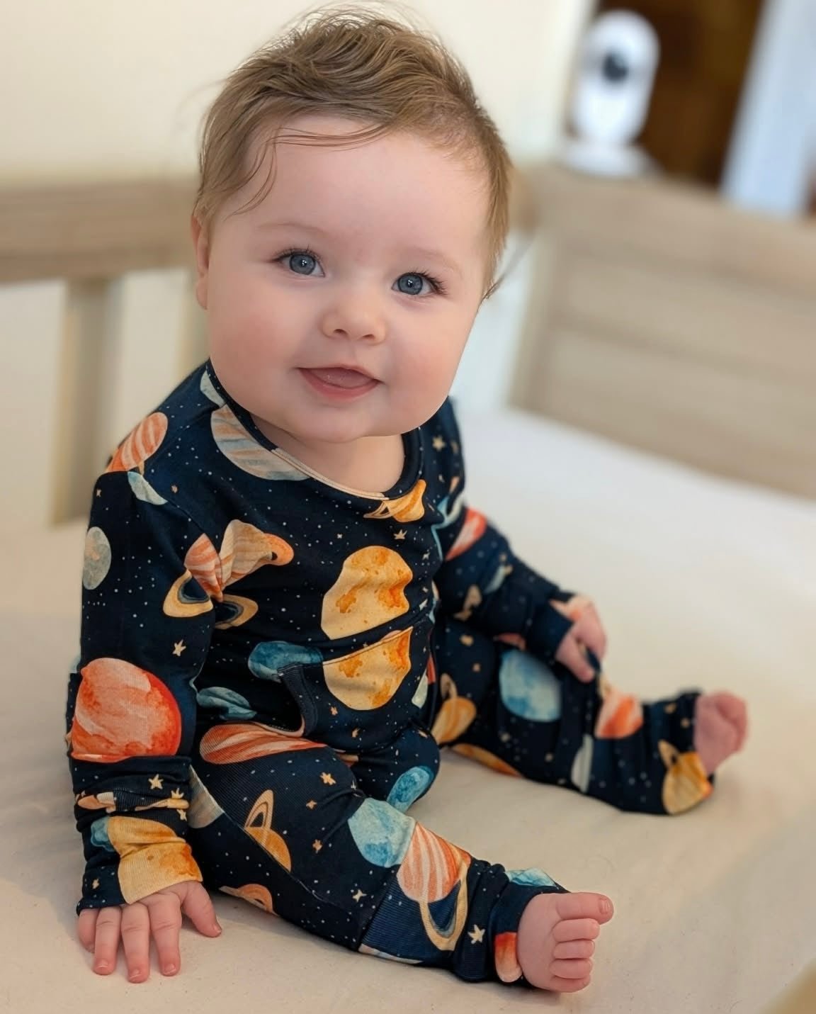 Stretchaboo Space Oddities Bamboo Baby Grow - Stretchaboo