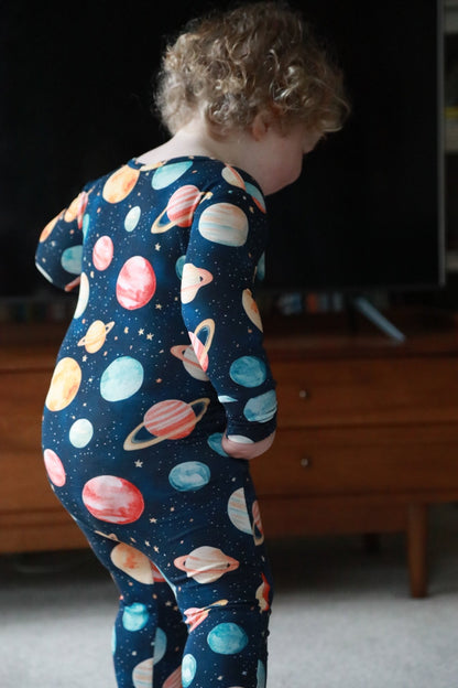 Stretchaboo Space Oddities Bamboo Baby Grow - Stretchaboo