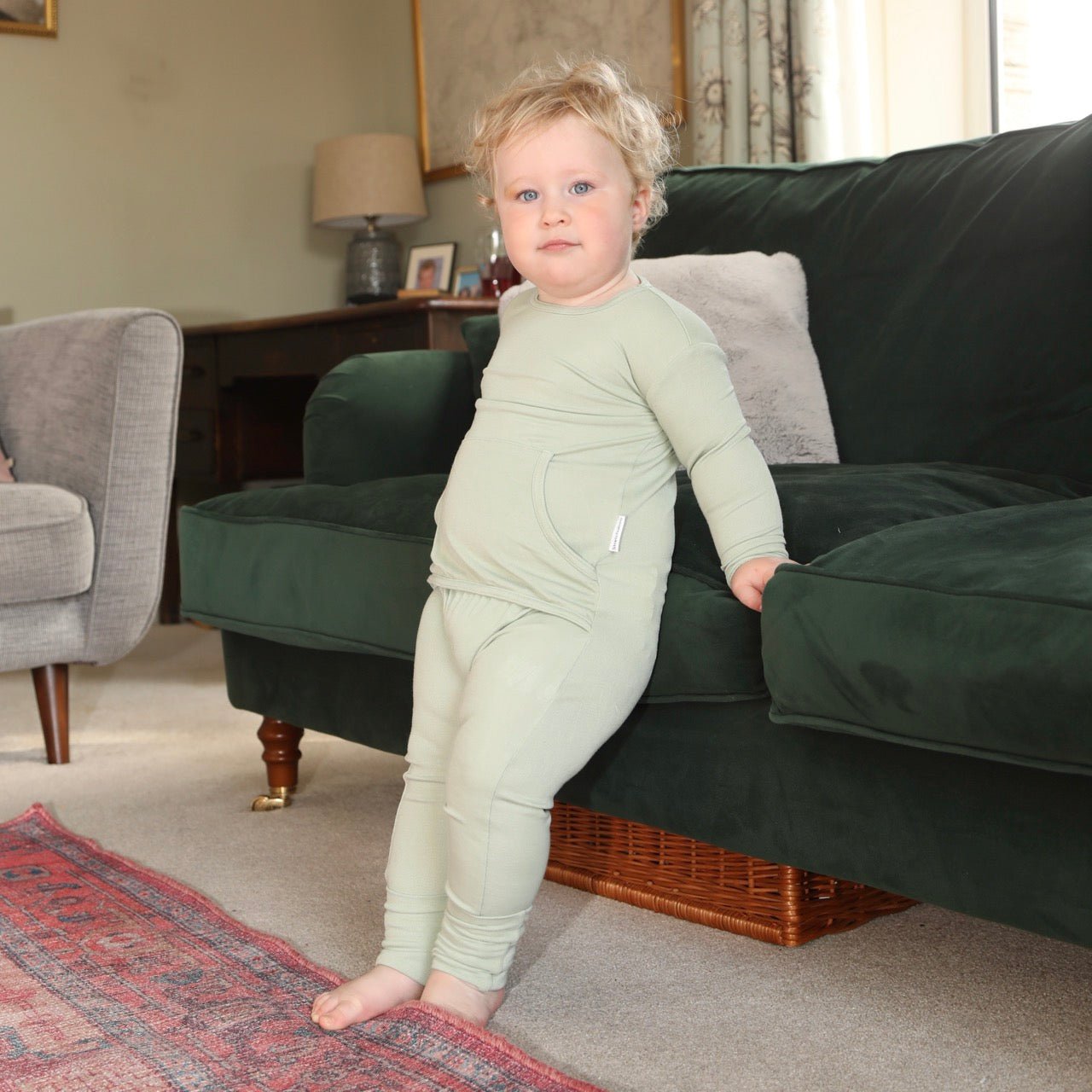 Stretchaboo Wise Old Green Baby Grow - Stretchaboo