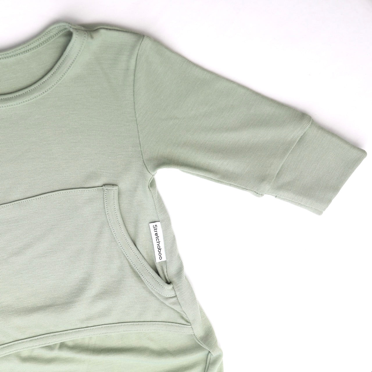 Stretchaboo Wise Old Green Baby Grow - Stretchaboo