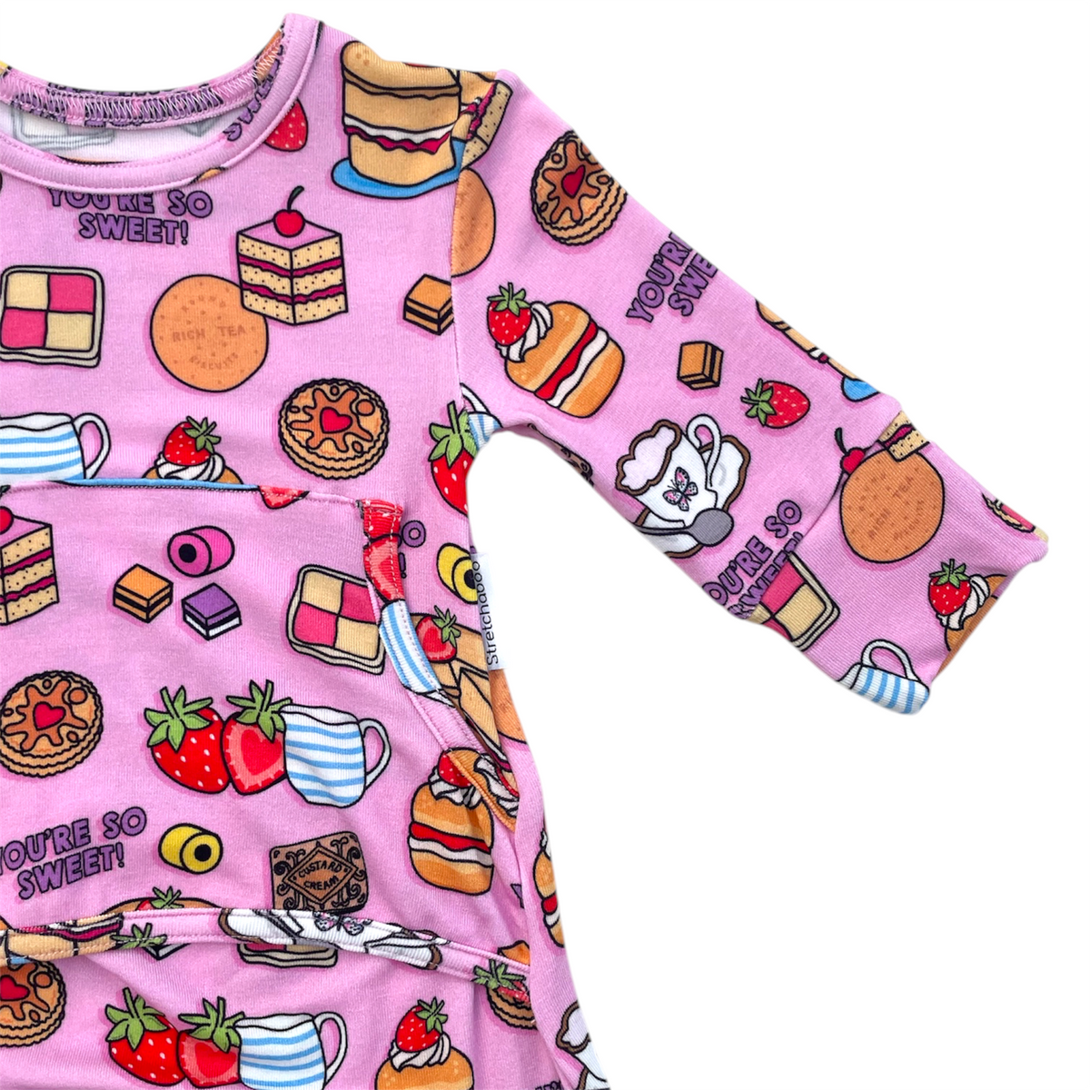 Stretchaboo x Sam Jayne So Sweet Bamboo Baby Grow - Stretchaboo